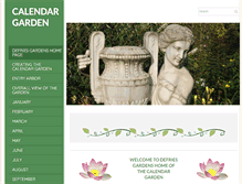 Tablet Screenshot of defriesgardens.com